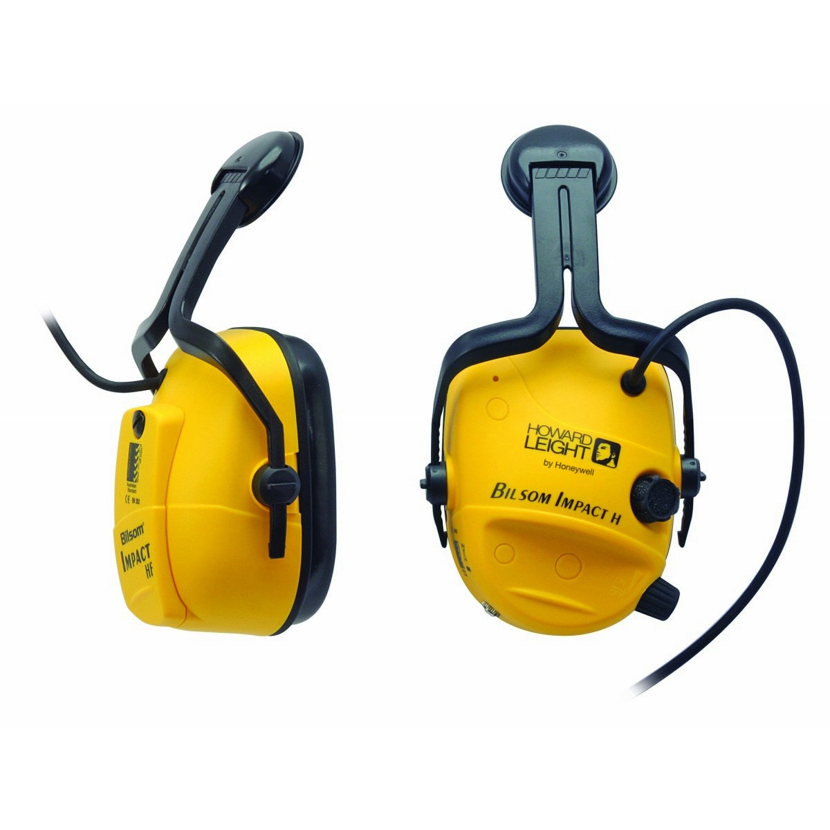 Honeywell Howard Leight Impact® H Yellow Helmet Mount Electronic Earmuffs Honeywell Howard Leight Impact® H Yellow Helmet Mount Electronic Earmuffs