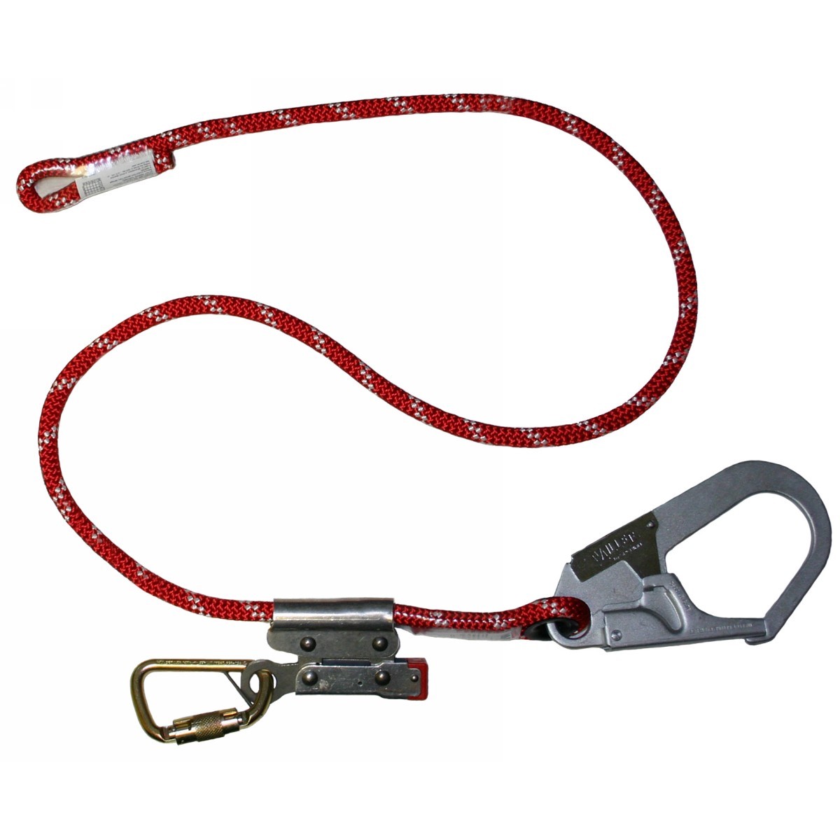 Honeywell Miller® 6' Kernmantle Positioning Lanyard With Captive Eye Carabiner Harness Connector