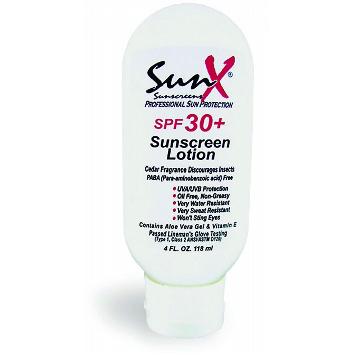 Honeywell 4 Ounce Bottle SunX® Cedar Scented Sunscreen Lotion (Availability restrictions apply.)