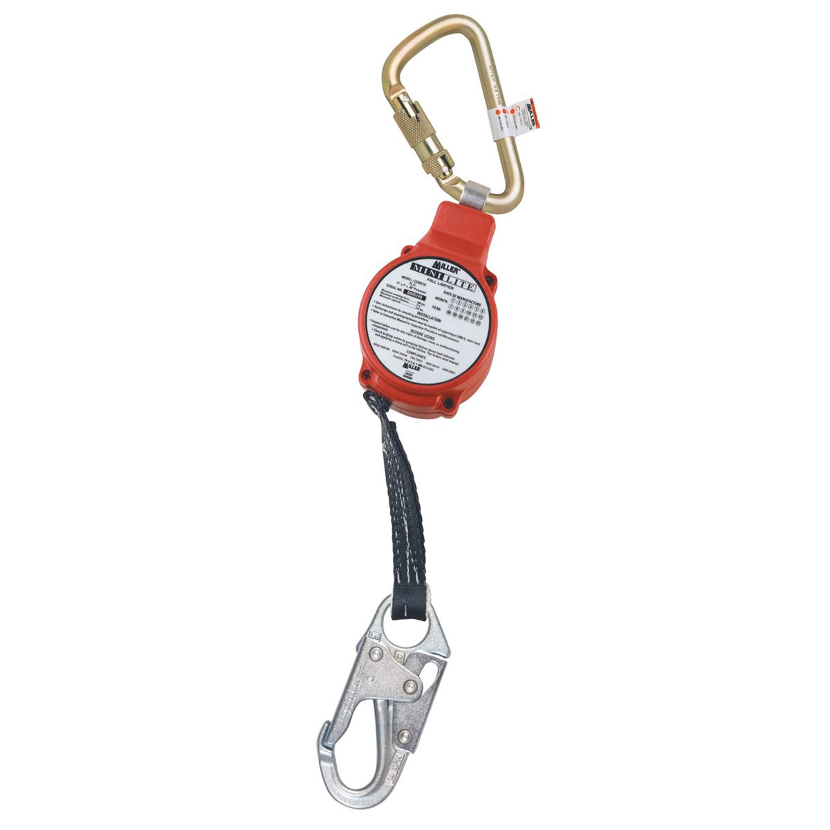Honeywell 11' Miller® MiniLite™ Fall Limiter Honeywell 11' Miller® MiniLite™ Fall Limiter
