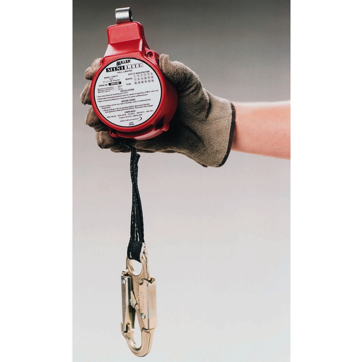 Honeywell 11' Miller® MiniLite™ Fall Limiter Honeywell 11' Miller® MiniLite™ Fall Limiter