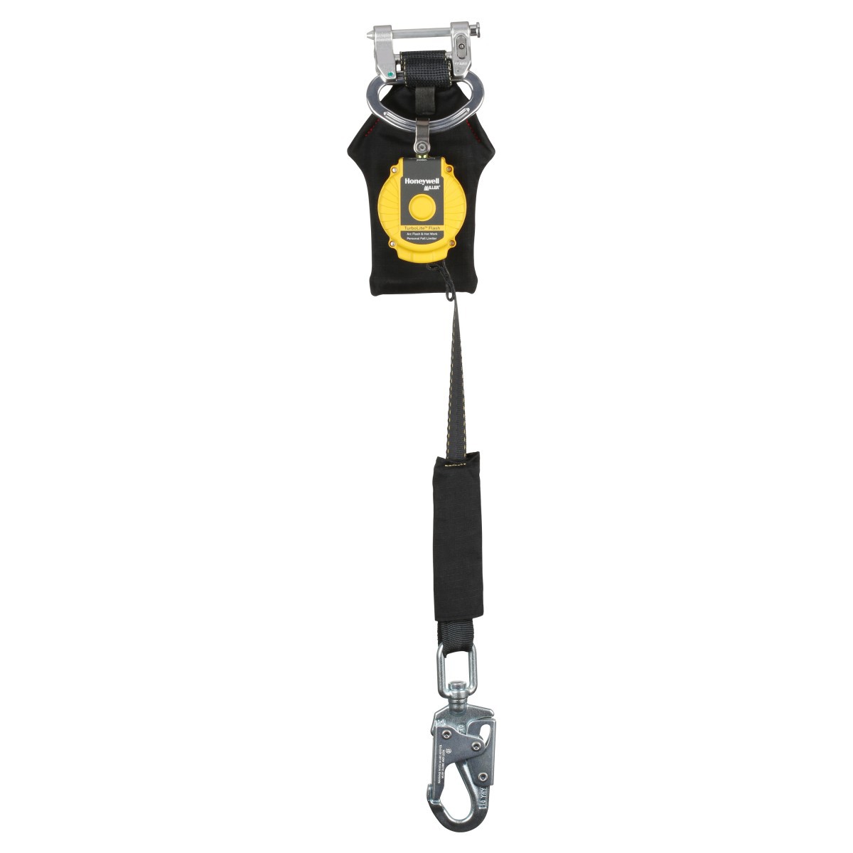Honeywell 6' Miller® TurboLite™ Flash Arc Flash Personal Fall Limiter Honeywell 6' Miller® TurboLite™ Flash Arc Flash Personal Fall Limiter