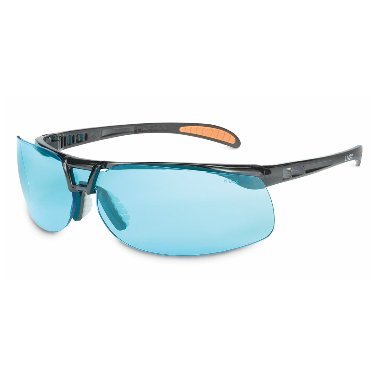 Honeywell Uvex Protege® Black Safety Glasses With SCT Blue Anti-Scratch/Hard Coat Lens (Availability restrictions apply.)