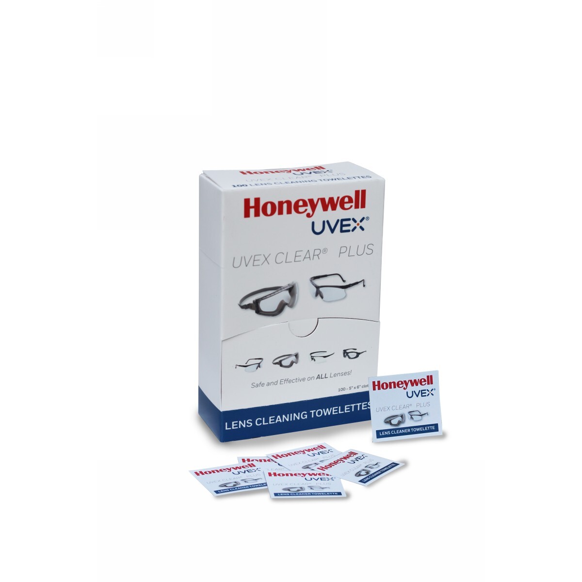 Uvex Lens Cleaning Wipes: Clean Vision for Enhanced Safety HONS470 for sale online at autumn supply