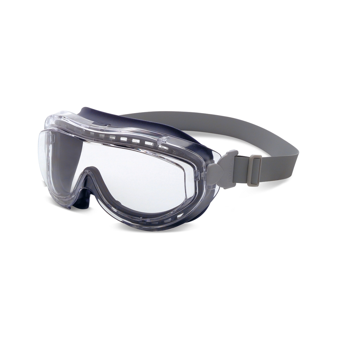 Honeywell Uvex Flex Seal® Indirect Vent Over The Glasses Goggles With Blue Low Profile Frame And Clear Uvextreme® Anti-Fog Lens