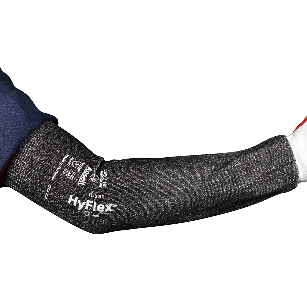 Ansell 18Wide Gray HyFlex 11281 Sleeve With INTERCEPT ANE11-281-18W for sale online at autumn supply