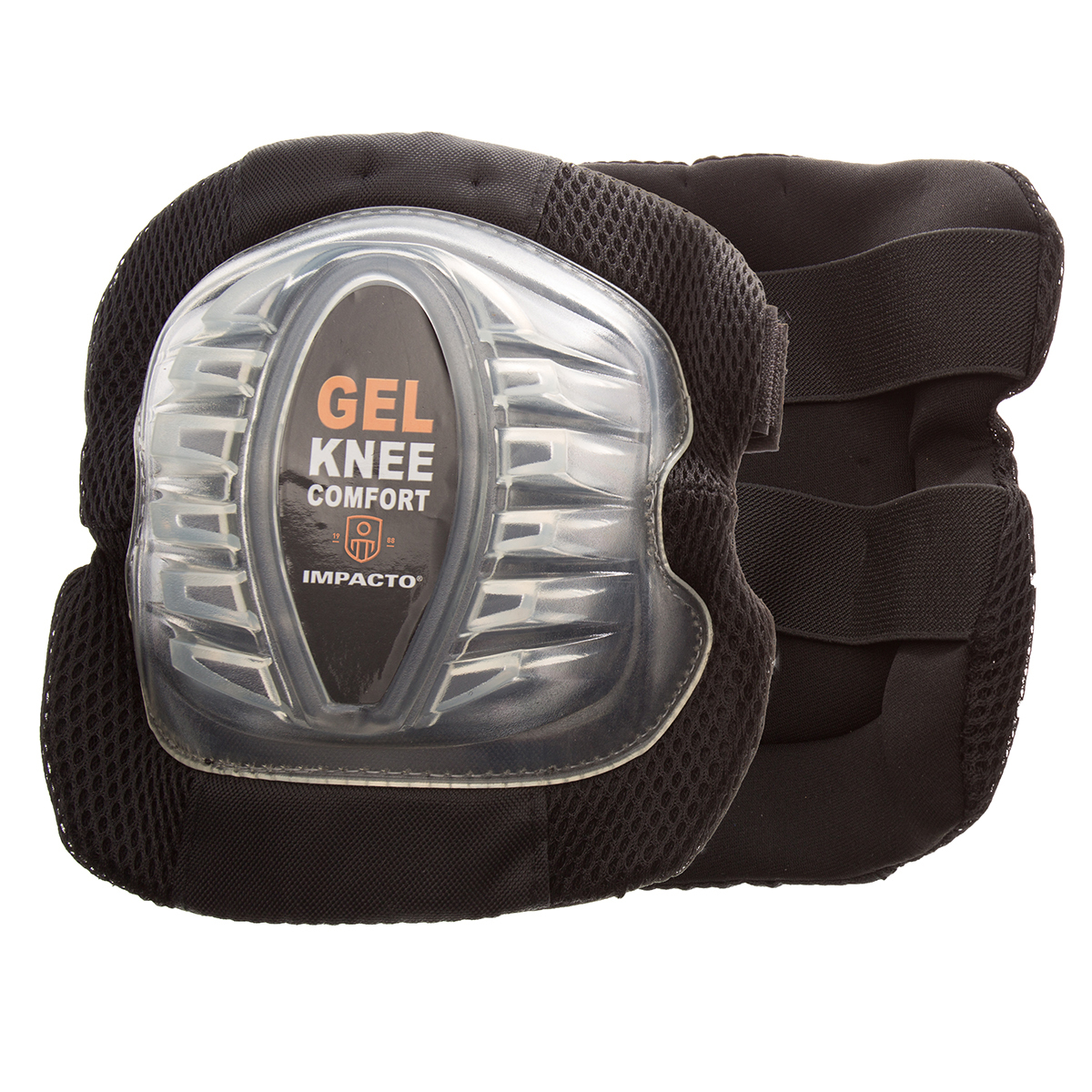 IMPACTO Black Nylon Mesh AllTerrain Knee Pad With Gel I31864-00 for sale online at autumn supply