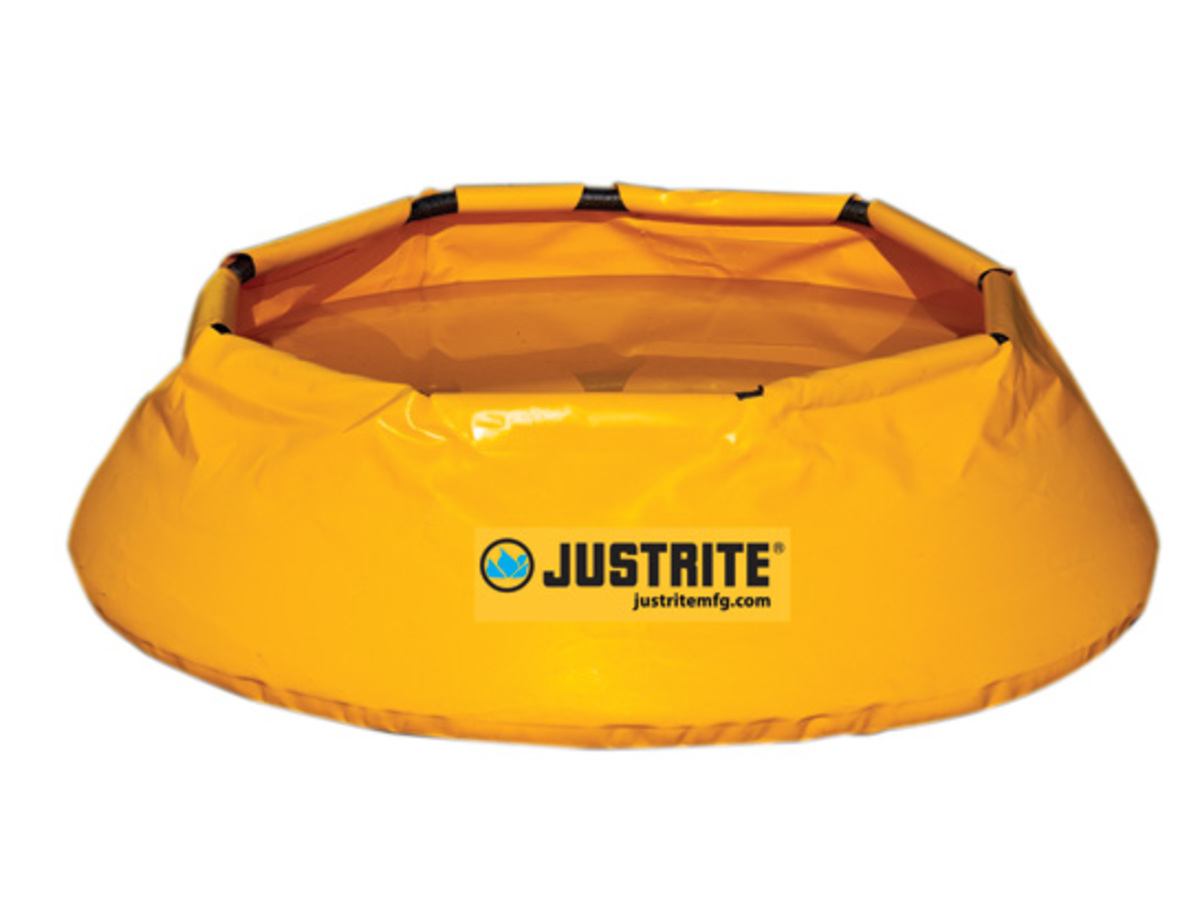 Justrite 51 X 11 Yellow PVC PopUp Pool JTR28321 for sale online at autumn supply