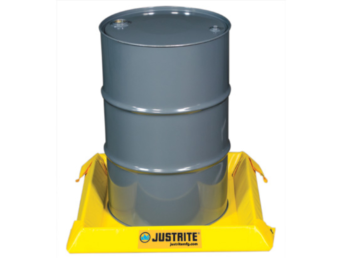 Justrite 2 X 2 X 4 Yellow PVC Coated Fabric Maintenan JTR28400 for sale online at autumn supply