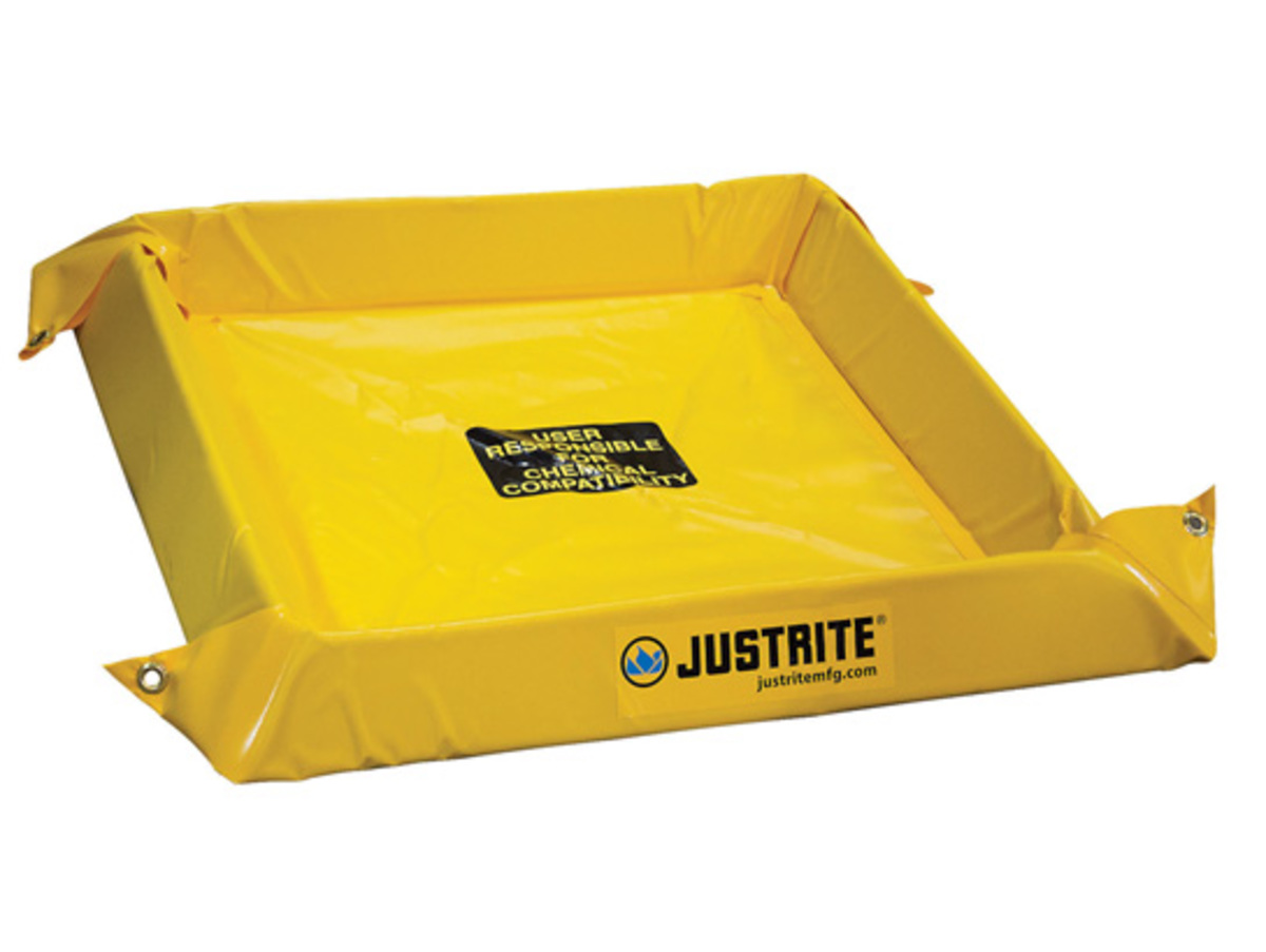 Justrite 4 X 4 X 4 Yellow PVC Coated Fabric Maintenan JTR28406 for sale online at autumn supply