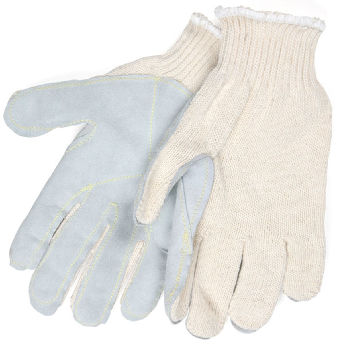 Memphis Glove Natural Medium 7 Gauge Cotton String Knit Work Gloves With Knit Wrist