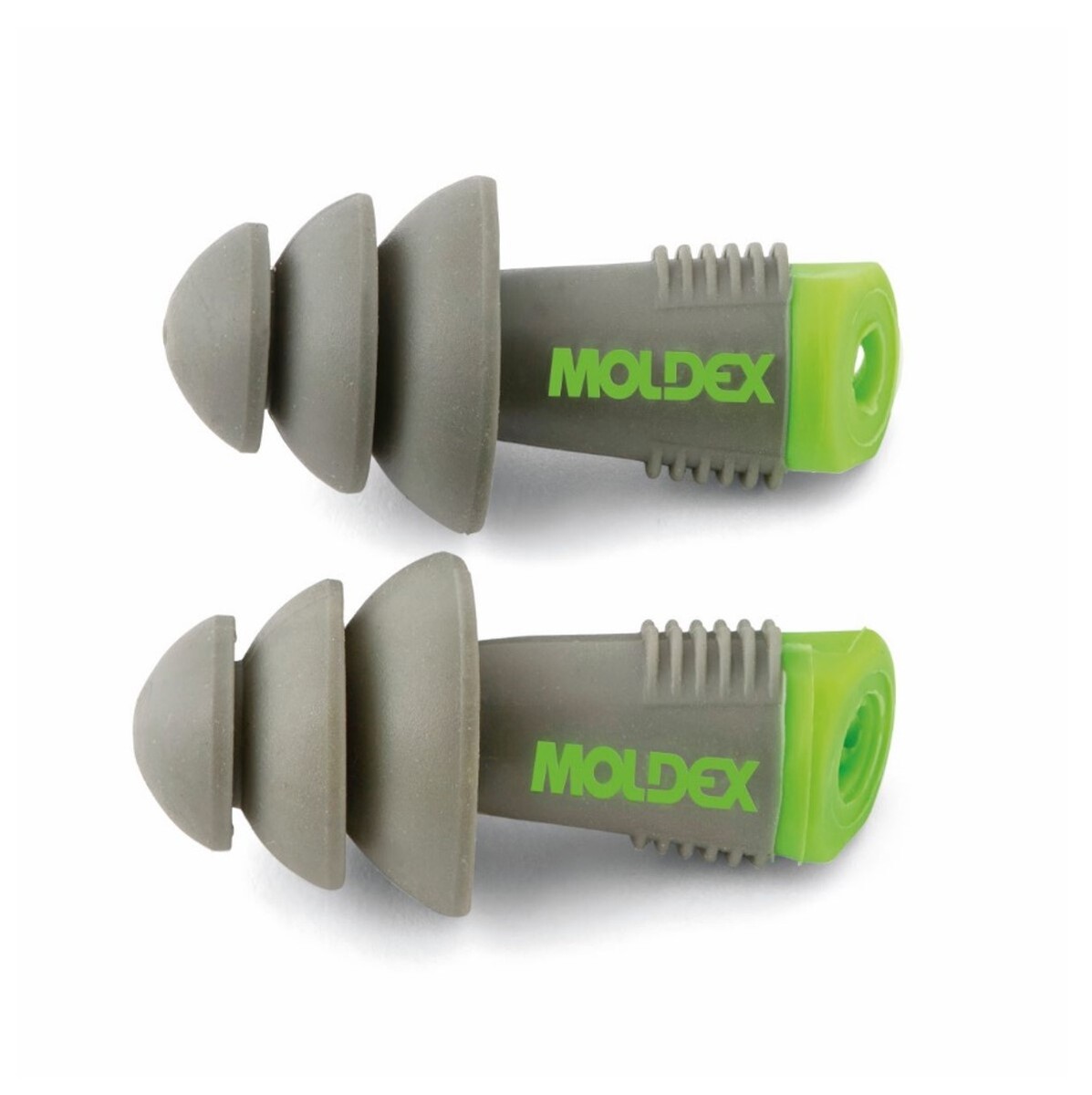 Moldex® Alphas™ Flanged Thermoplastic Elastomer Uncorded Earplugs (In Pocket-Pak Plus)