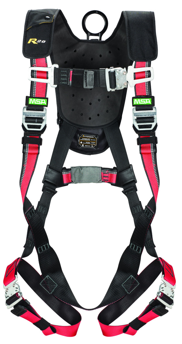 MSA Latchways Personal Rescue Device® Medium - Large Full Body Harness with Personal Rescue Device