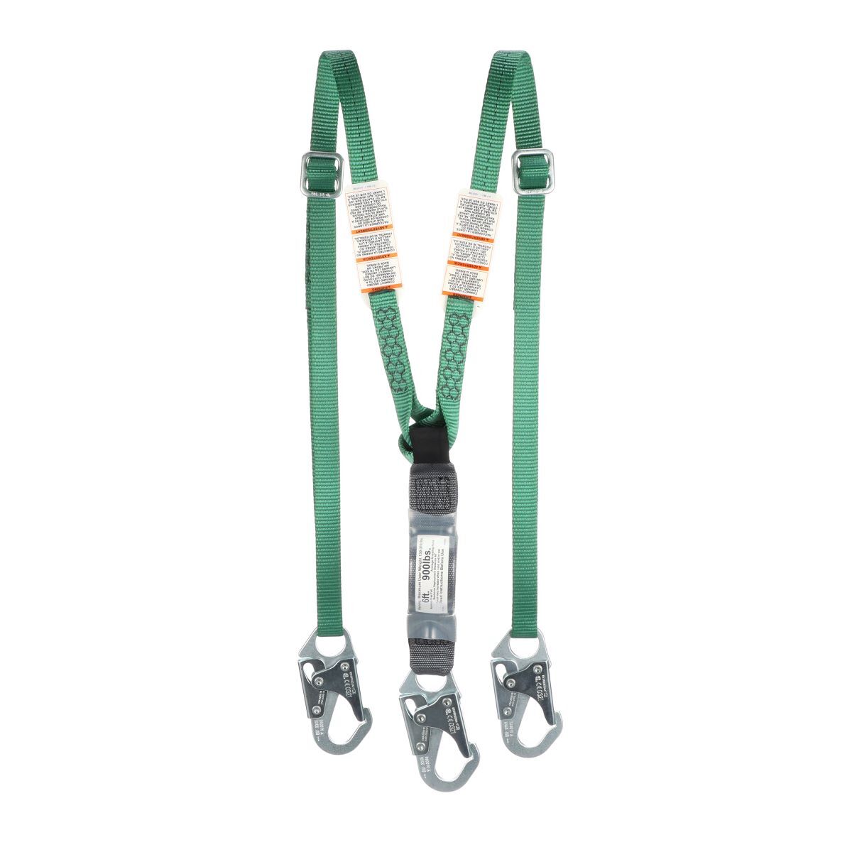 MSA 6' V-SERIES™ Adjustable Shock Absorbing Lanyard