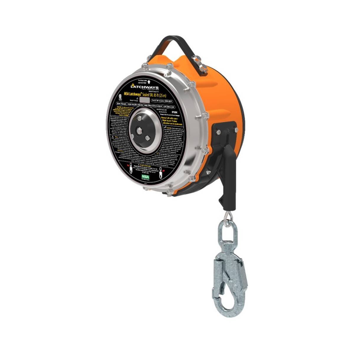 MSA Latchways Self-Retracting Lanyard: Stainless Steel Protection MSA6282600US for sale online at autumn supply