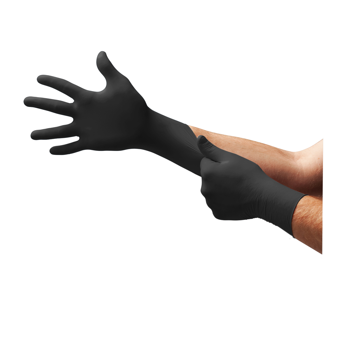 Ansell 2X Black Microflex Onyx N64 5.1 mil Nitrile Di MCRN645 for sale online at autumn supply