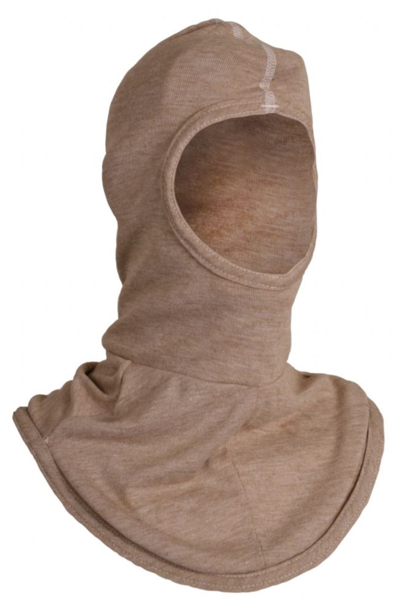 National Safety Apparel Brown PBI Knit High Heat Flame Resistant Hood