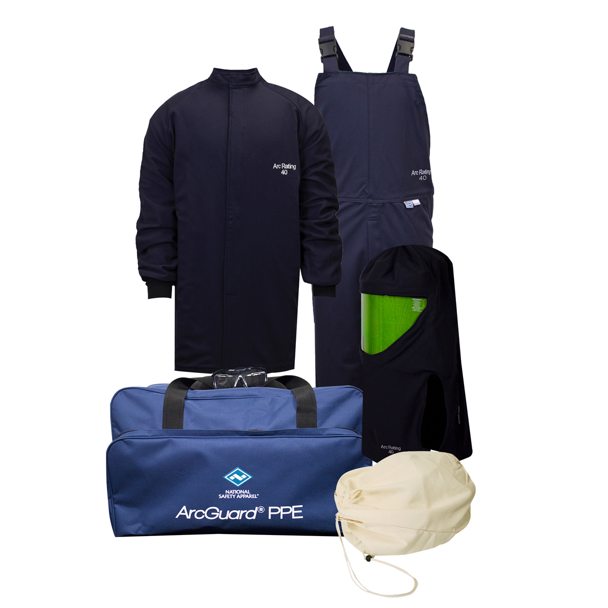 National Safety Apparel Navy Westex UltraSoft Sateen N33KIT4SC40NG3X for sale online at autumn supply