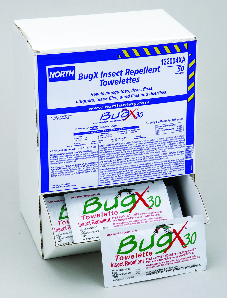 Honeywell 50 Pack Dispense Box BugX®30 Insect Repellent Wipes (Availability restrictions apply.)