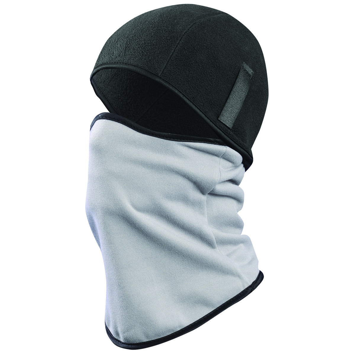OccuNomix Gray And Black Fleece Balaclava With Snap C OCCBAL-2X2 for sale online at autumn supply