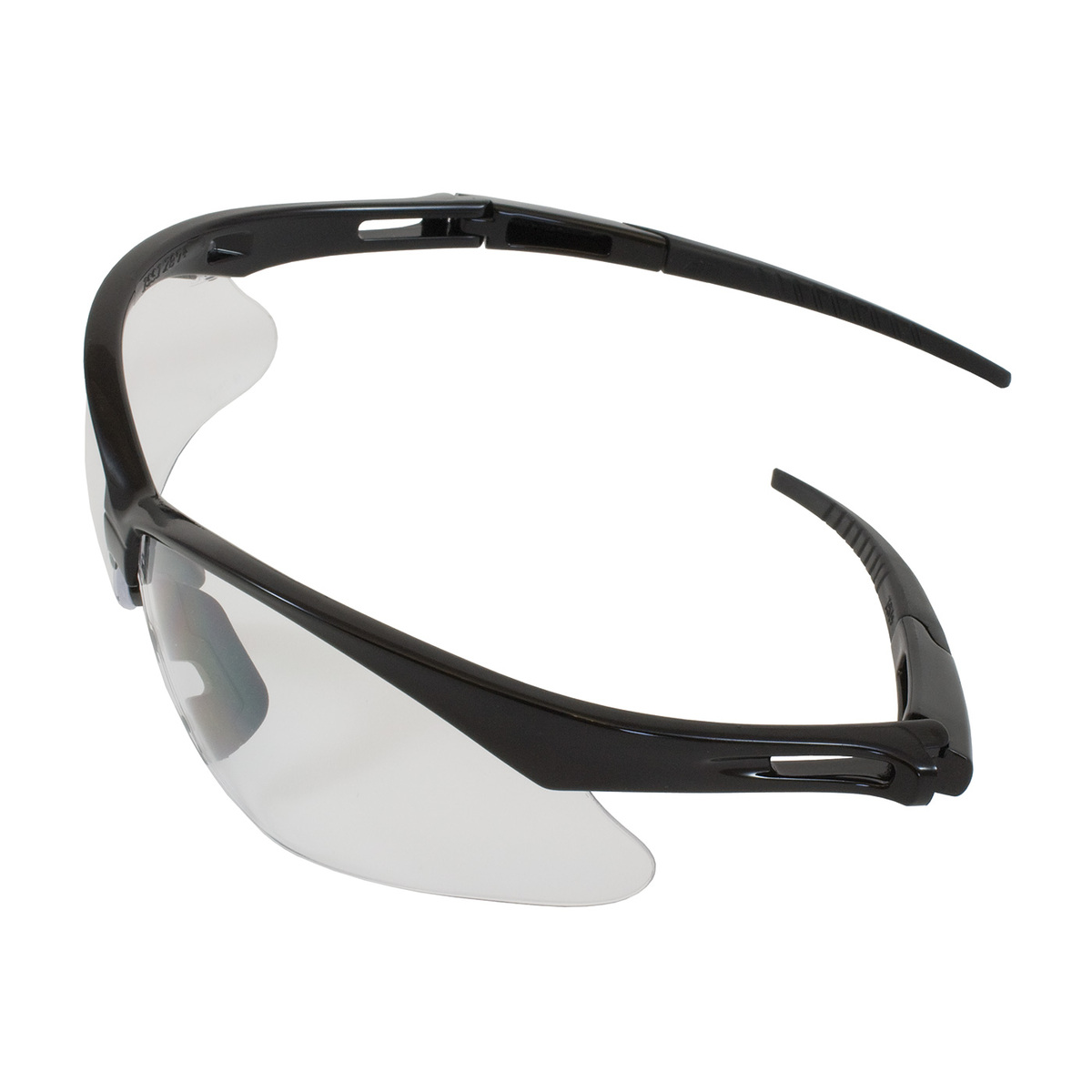 PIP Anser SemiRimless Black Safety Glasses With Clear PIP250-AN-10111 for sale online at autumn supply