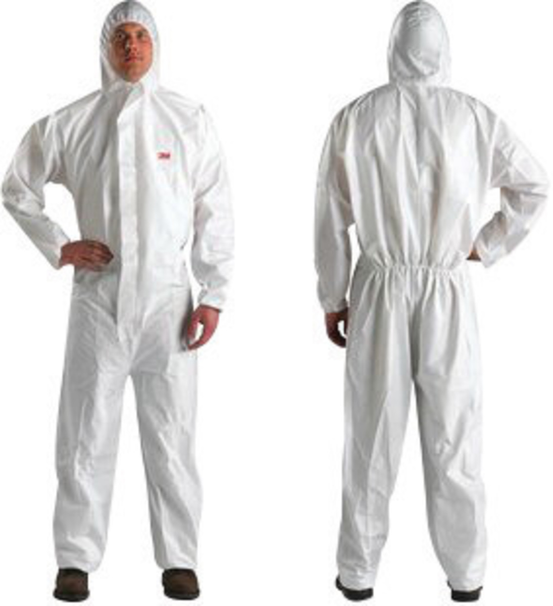 3M™ 2X White Polypropylene/Polyethylene Disposable Coveralls (Availability restrictions apply.)