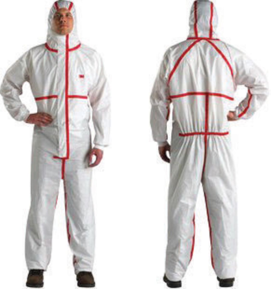 3M™ 3X White Polypropylene/Polyethylene Disposable Coveralls (Availability restrictions apply.)