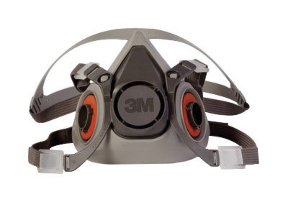 3M Medium 6000 Series Half Face Air Purifying Respira 3MR6200 for sale online at autumn supply