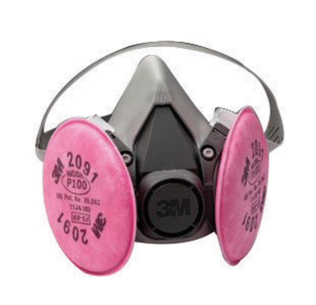 3M™ Medium 6000 Series Half Face Air Purifying Respirator (Availability restrictions apply.)