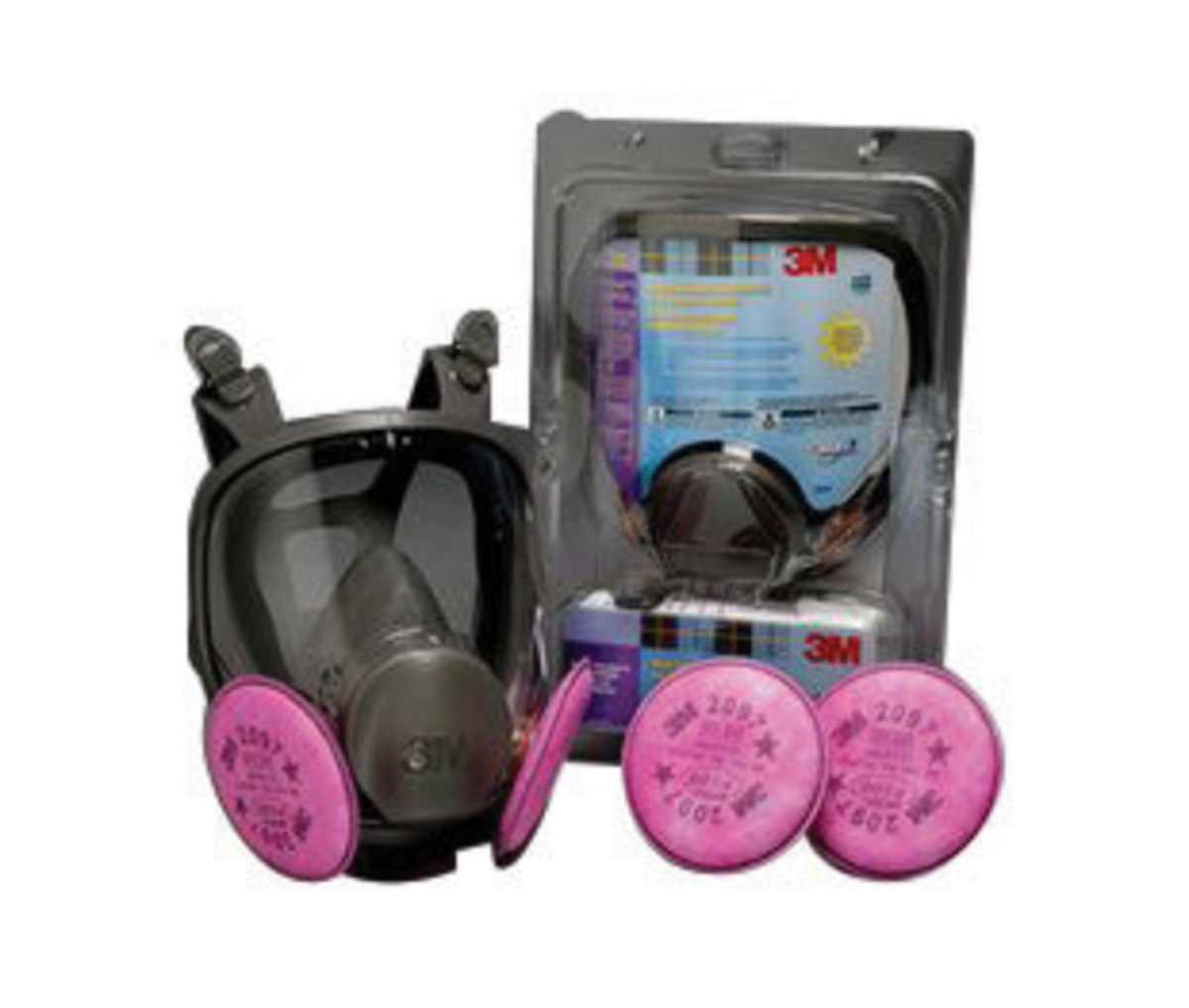 3M™ Medium 6000 Series Full Face Air Purifying Respirator (Availability restrictions apply.)