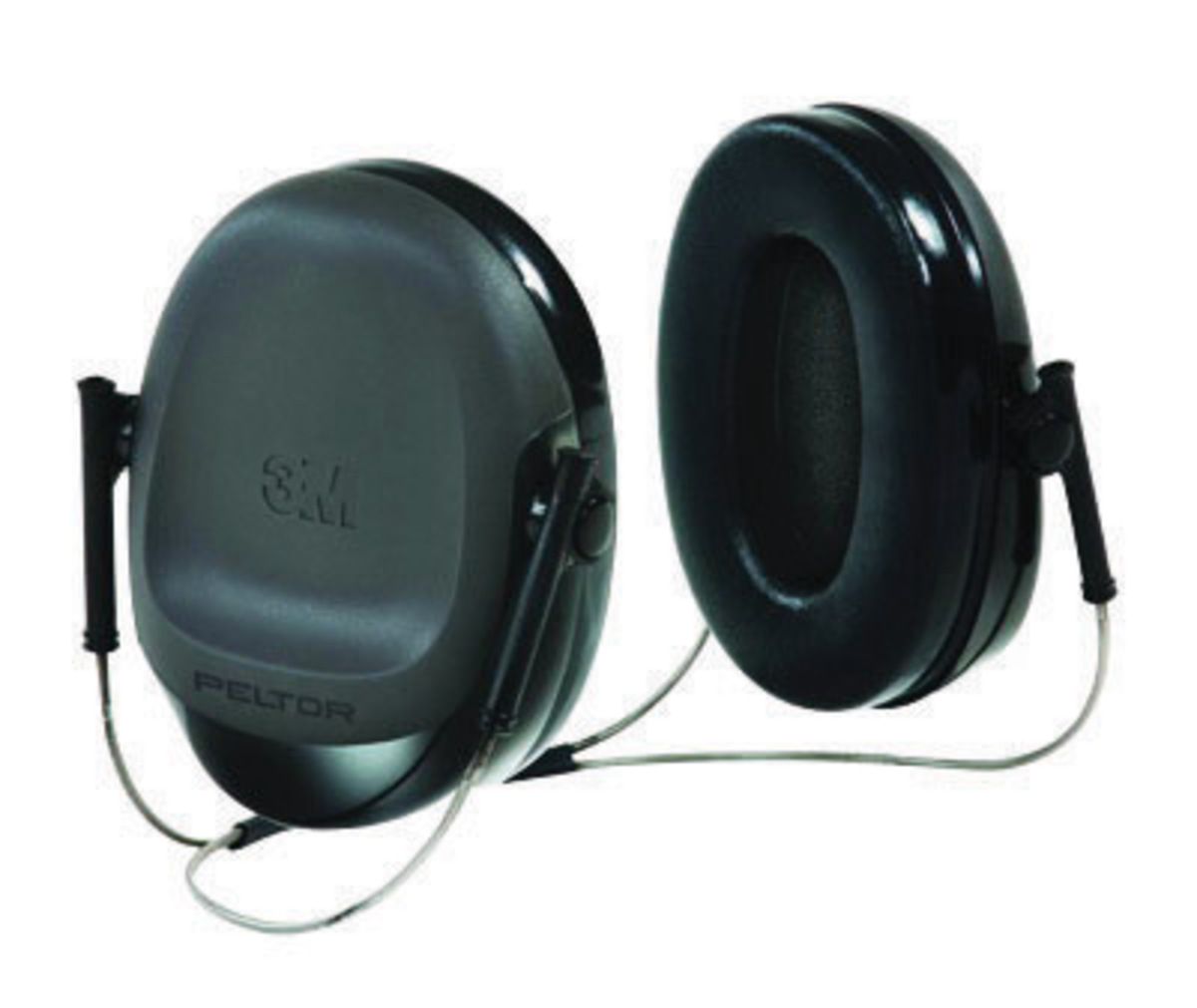 3M™ Peltor™ Black Behind-The-Neck Earmuffs
