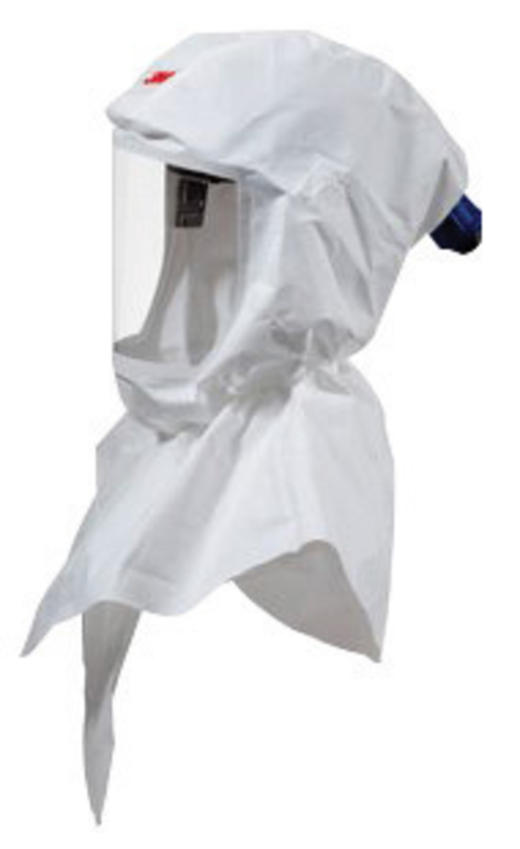 3M™ Standard S-Series Versaflo™ White Painter's Hood Assembly With Inner Shroud And Premium Head Suspension (For Use With Certai
