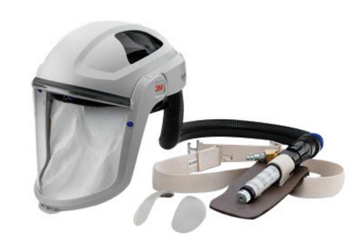 3M™ Polycarbonate Painter's Supplied Air Respirator Kit For 3M™ Versaflo™ Painter's Supplied Air Respirator (Includes V-100 Vort