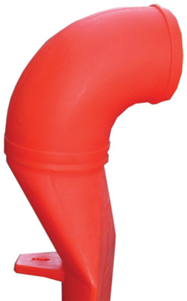 Air Systems International 90 deg Elbow (For Use With Saddle Vent® In Confined Space)