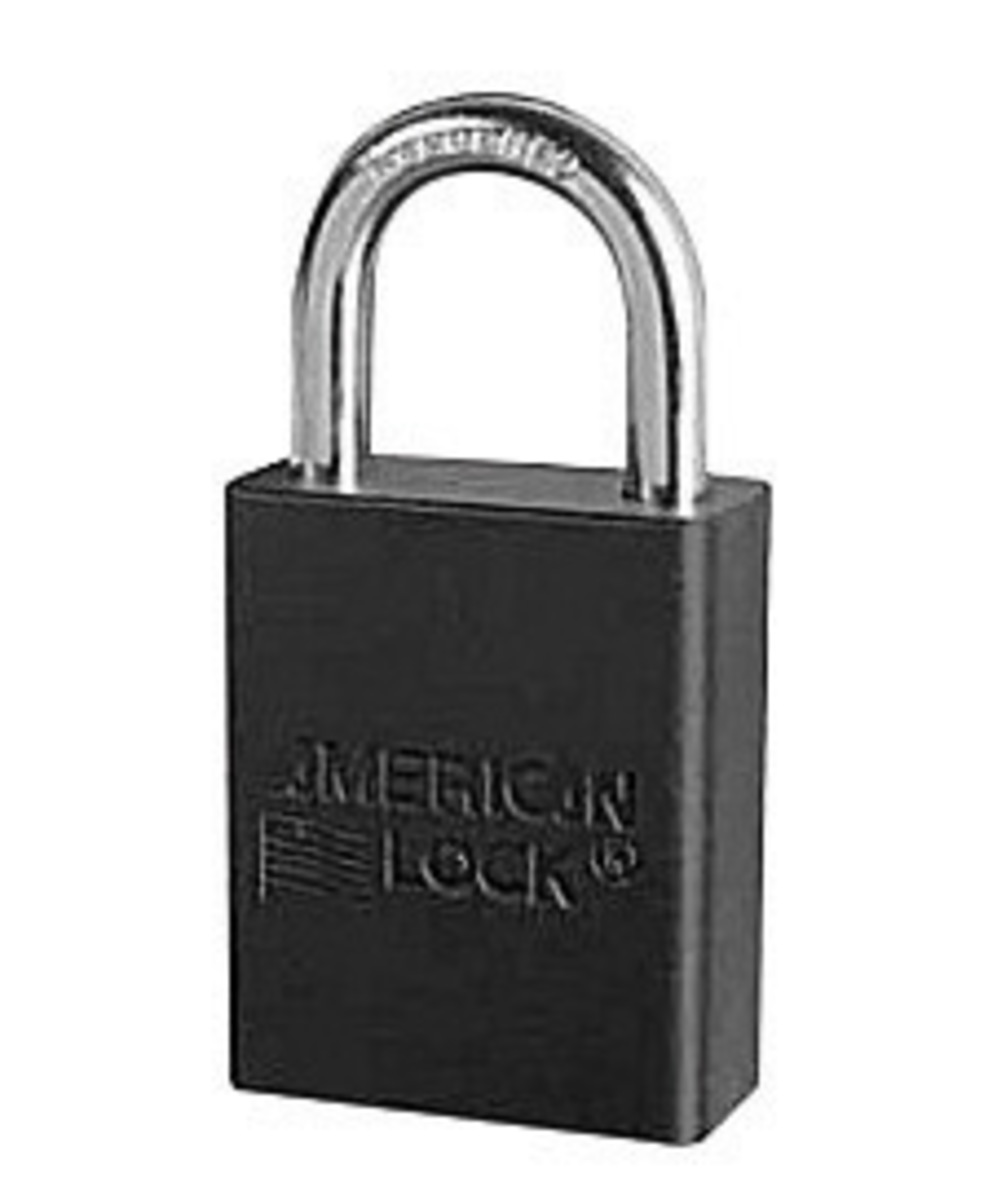 American Lock® Black 1 1/2