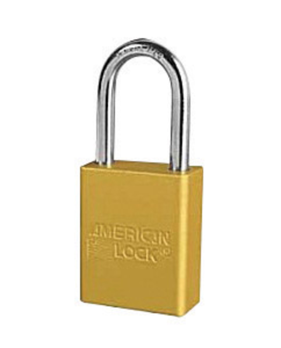 American Lock Gold 1 12 X 34 Aluminum 5 Pin Safety Lo A601106KAGD10 for sale online at autumn supply