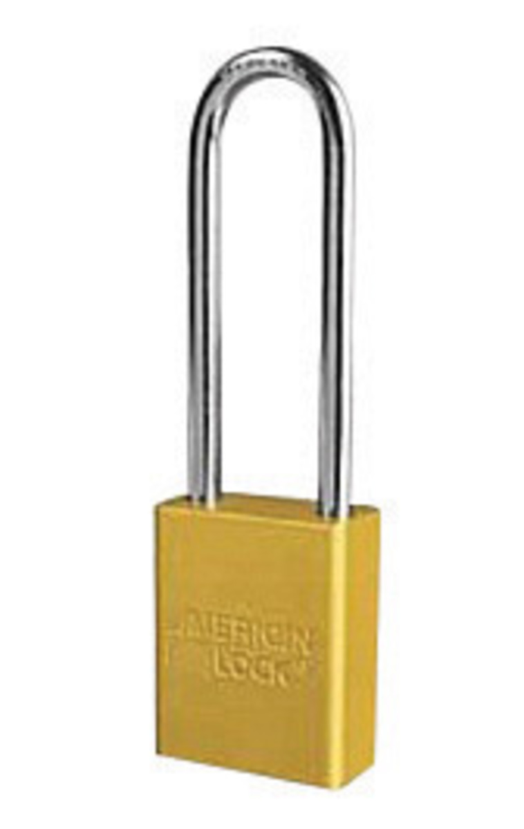 American Lock Yellow 1 12 X 34 Aluminum Safety Lockou A601107YW for sale online at autumn supply