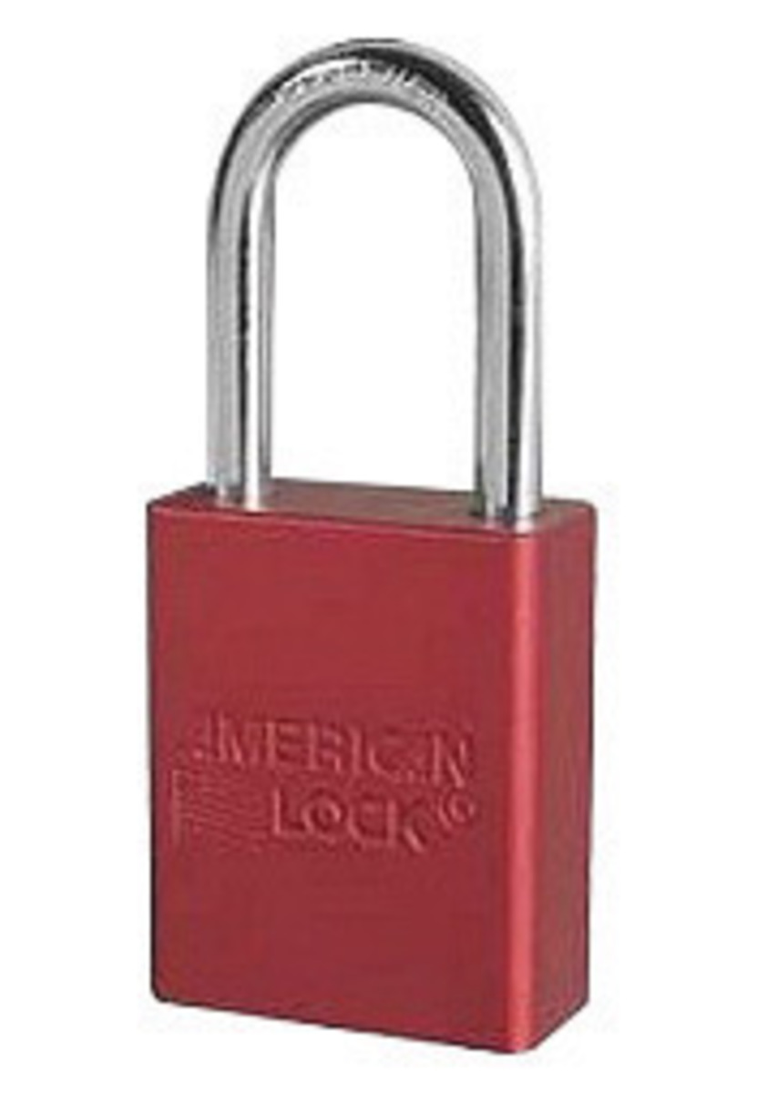 American Lock® Red 1 1/2