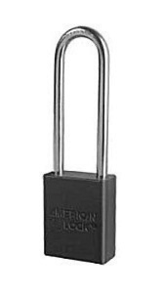 American Lock® Black 1 1/2