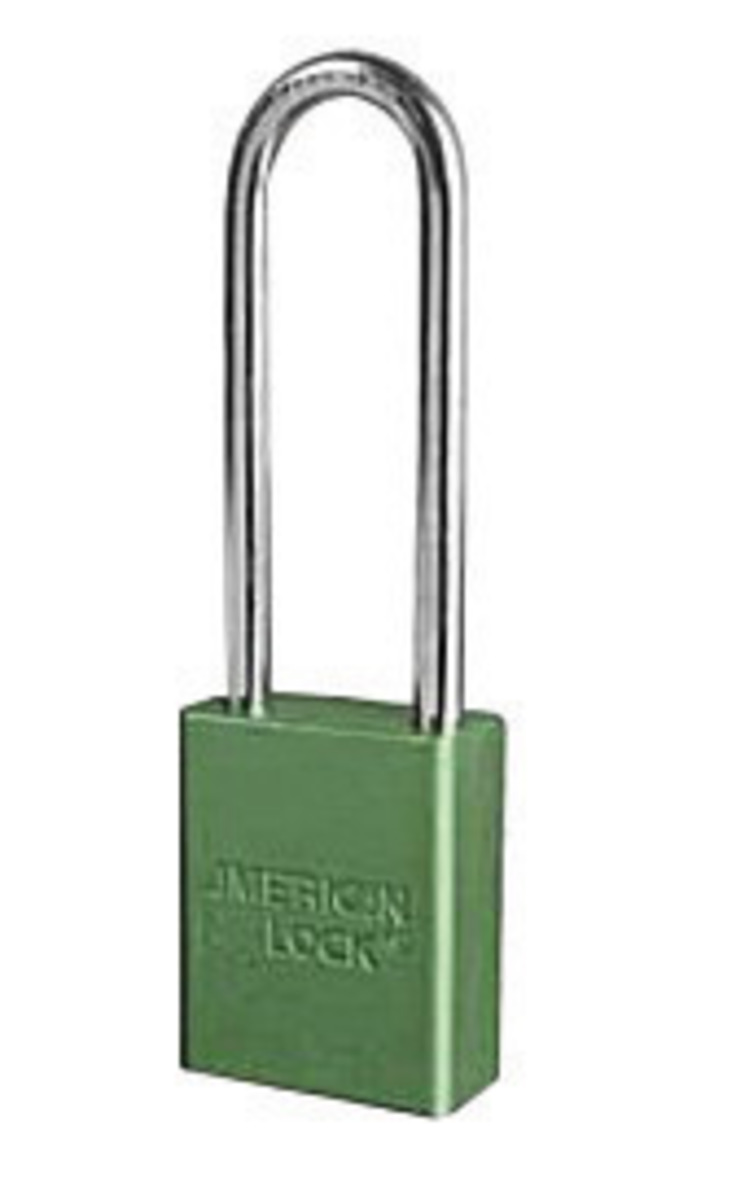 American Lock® Green 1 1/2