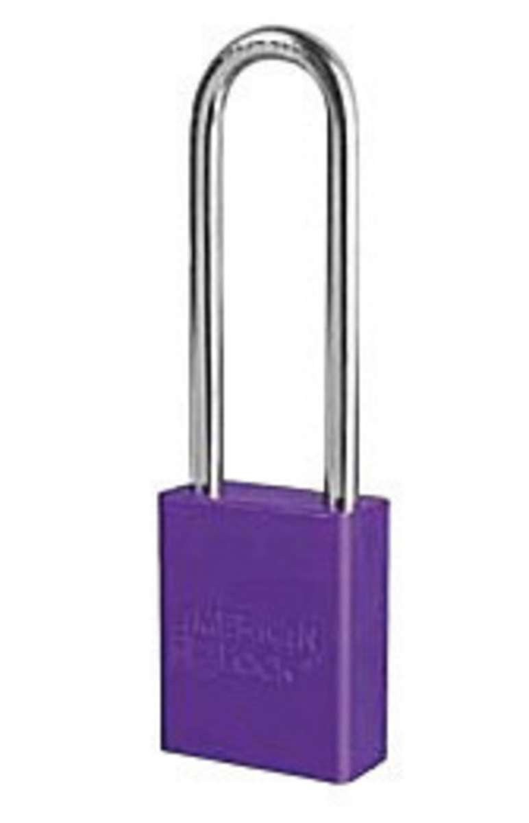American Lock Purple 1 12 X 34 Aluminum 5 Pin Safety A60A1107KAPRP for sale online at autumn supply