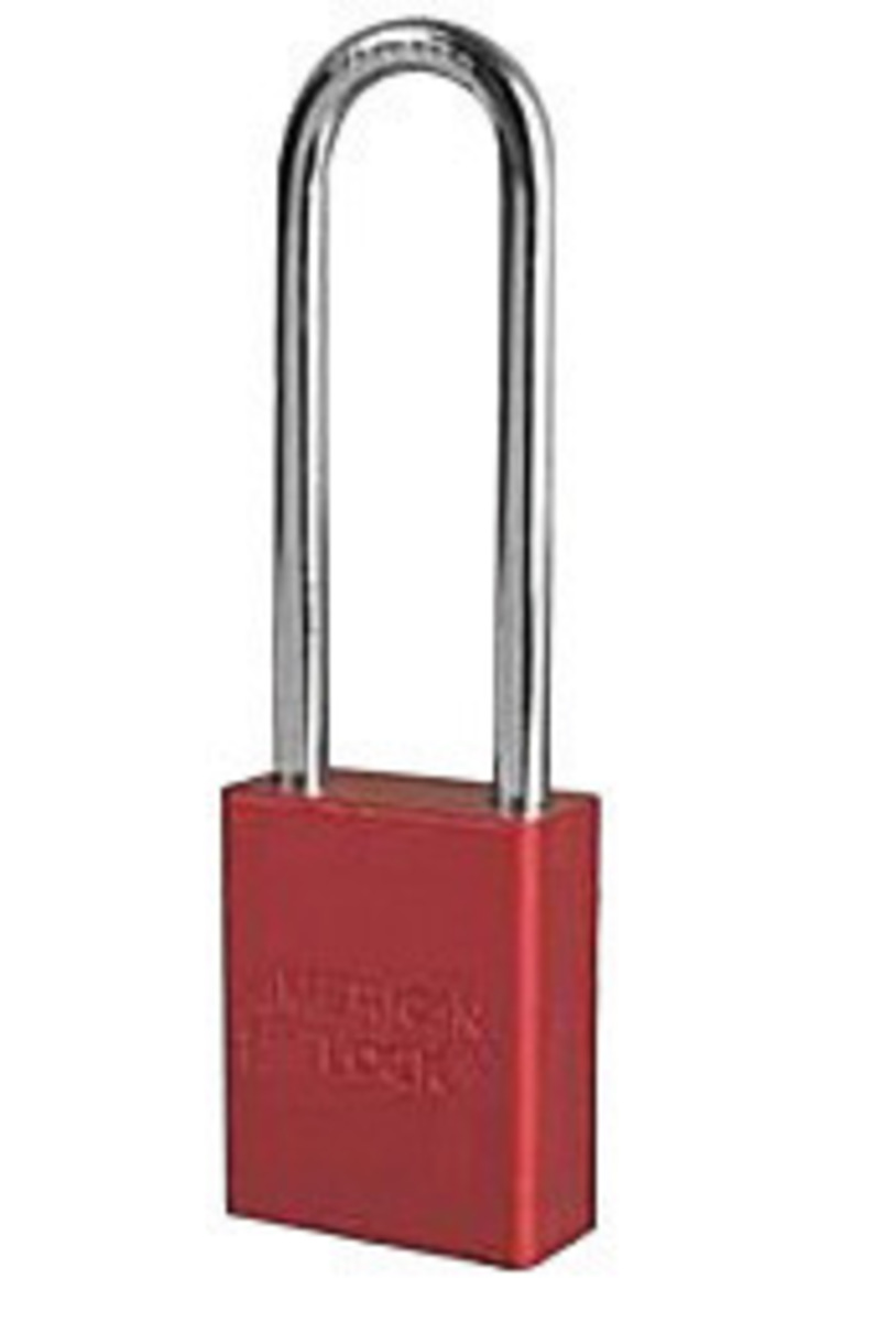 American Lock Red 1 12 X 34 Aluminum 5 Pin Safety Loc A60A1107KARED for sale online at autumn supply