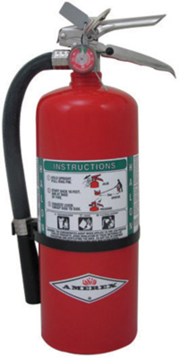 Amerex 9 Pound Halon 1211 1A10BC Fire Extinguisher Fo A61B369 for sale online at autumn supply