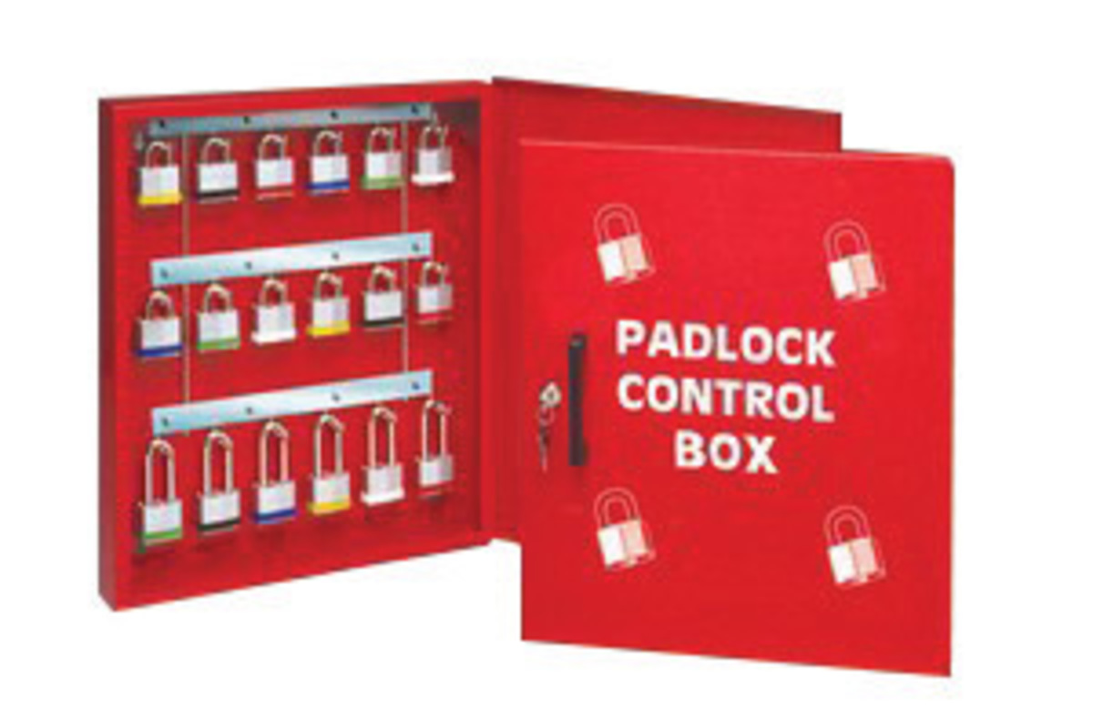 Accuform Signs Red 15 12 X 18 X 2 Steel Padlock Contr A81KCC318 for sale online at autumn supply