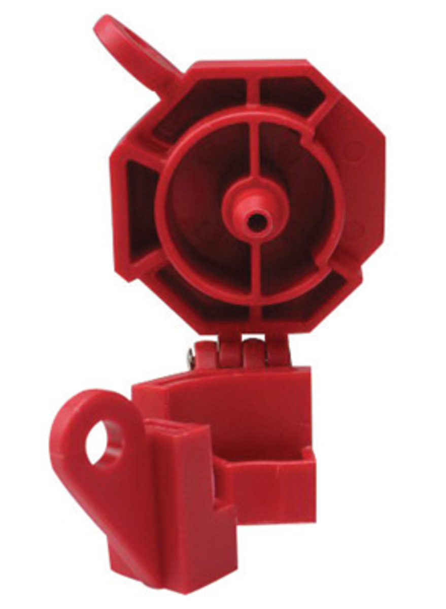 Accuform Signs Red 3 X 4 X 2 Plastic StopOut TrailerL A81KDD477 for sale online at autumn supply