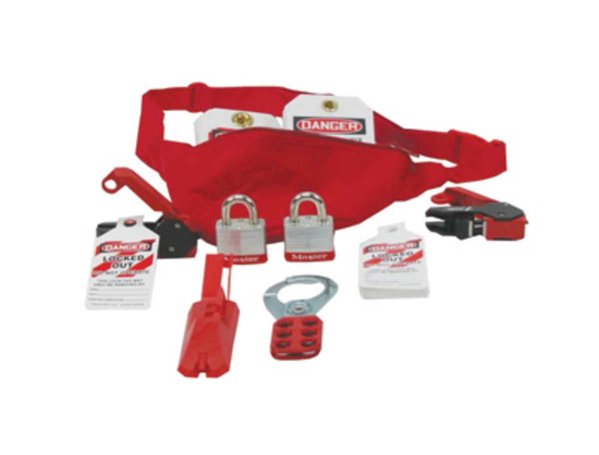 Accuform Signs Red 11 X 5 X 3 Nylon LockoutTagout Pou A81KSK115 for sale online at autumn supply