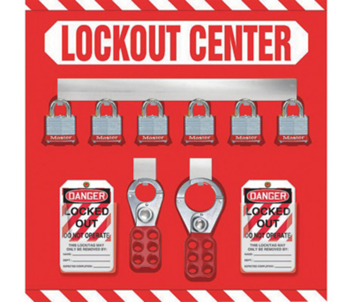 Accuform Signs 14 X 14 0.063 Aluminum Lockout Center A81KST814 for sale online at autumn supply