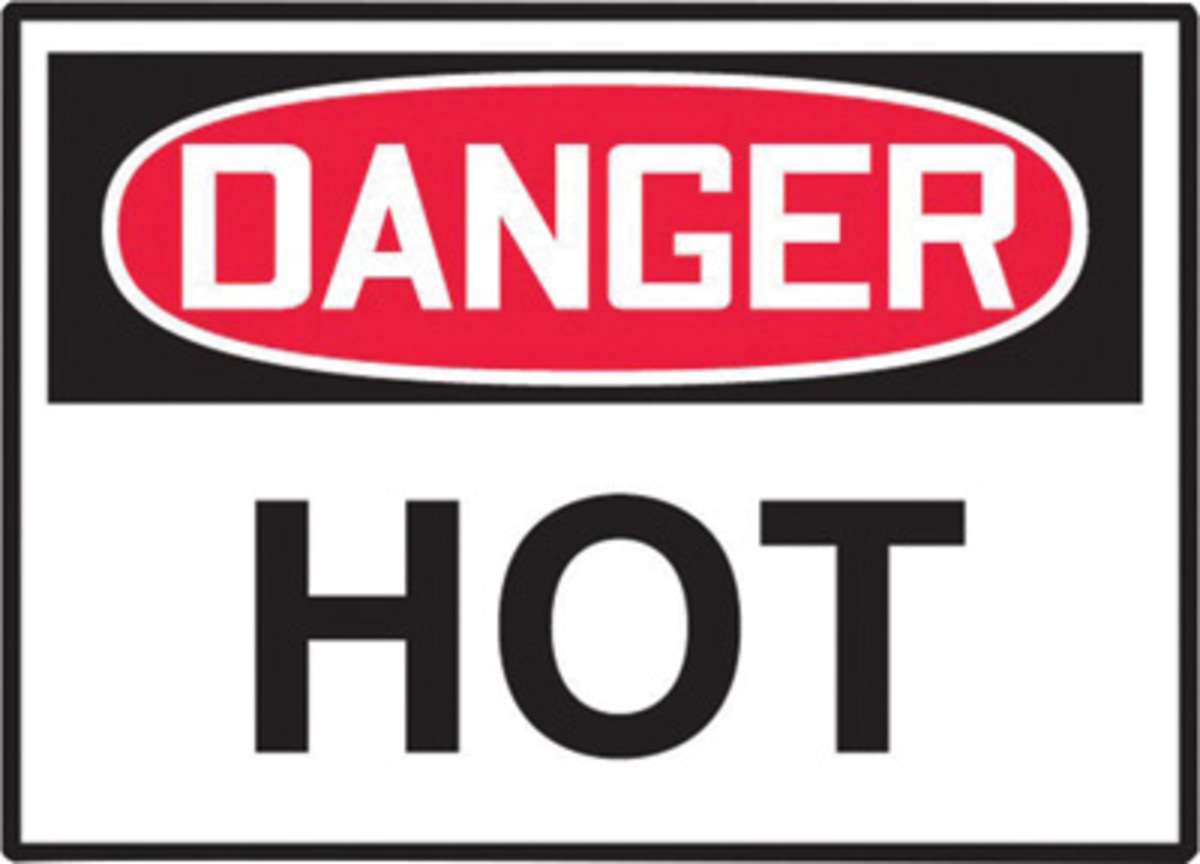 Accuform Signs 3 12 X 5 Red Black And White 4 mil Adh A81LCHL293VSP for sale online at autumn supply