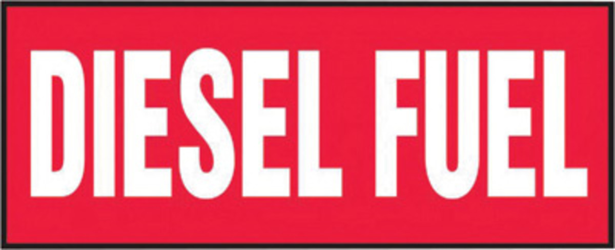Accuform Signs 2 X 5 White And Red 6 mil Adhesive Dur A81LCHL503 for sale online at autumn supply