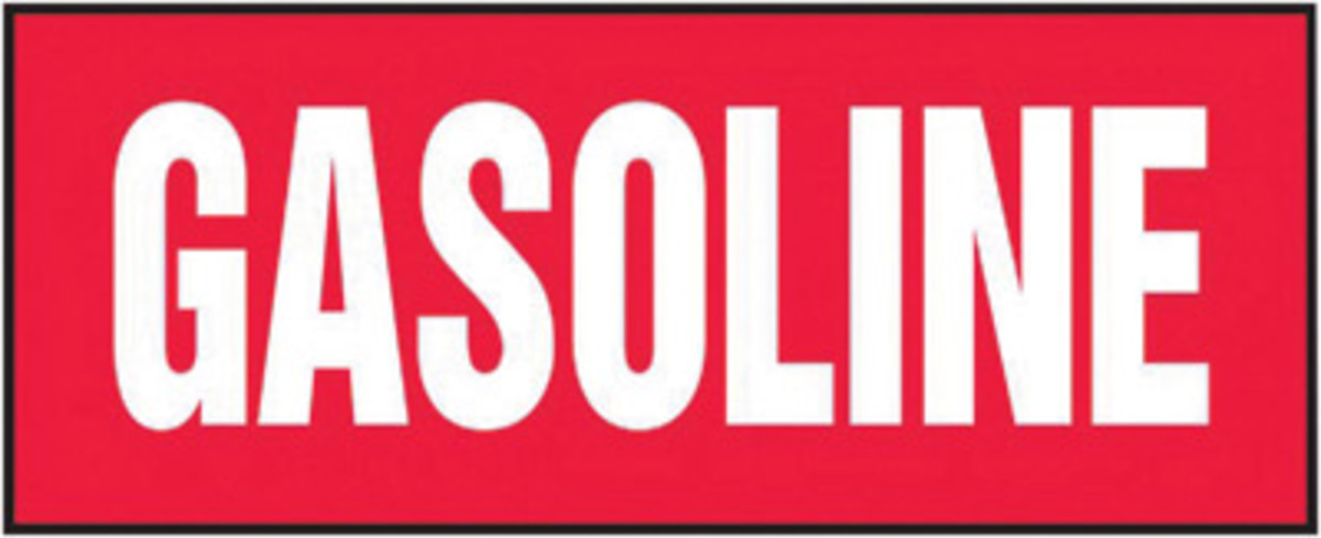 Accuform Signs 2 X 5 White And Red 6 mil Adhesive Dur A81LCHL517 for sale online at autumn supply